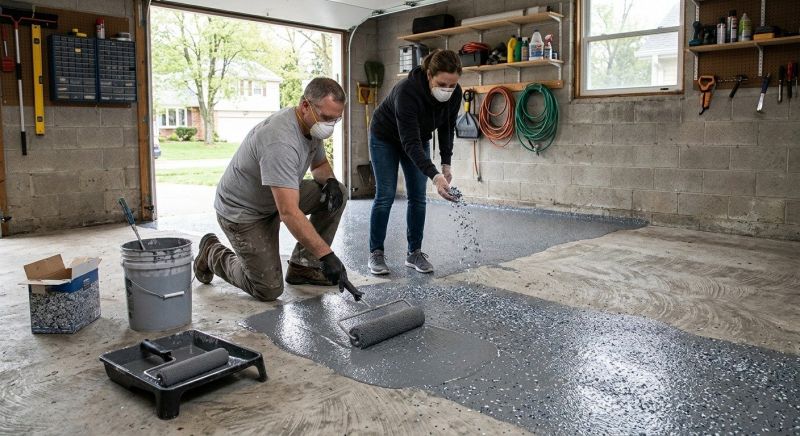 Garage Floor Resurfacing in Annapolis, MD