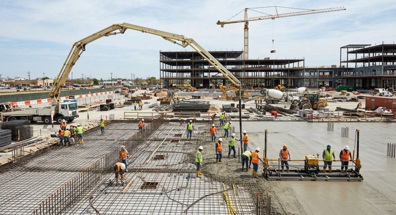 Commercial Slab Construction in Gig Harbor, WA