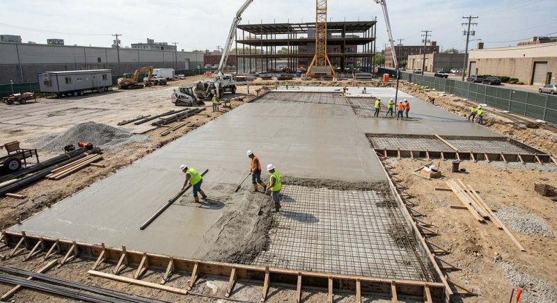 Commercial Slab Construction in Fort Collins, CO