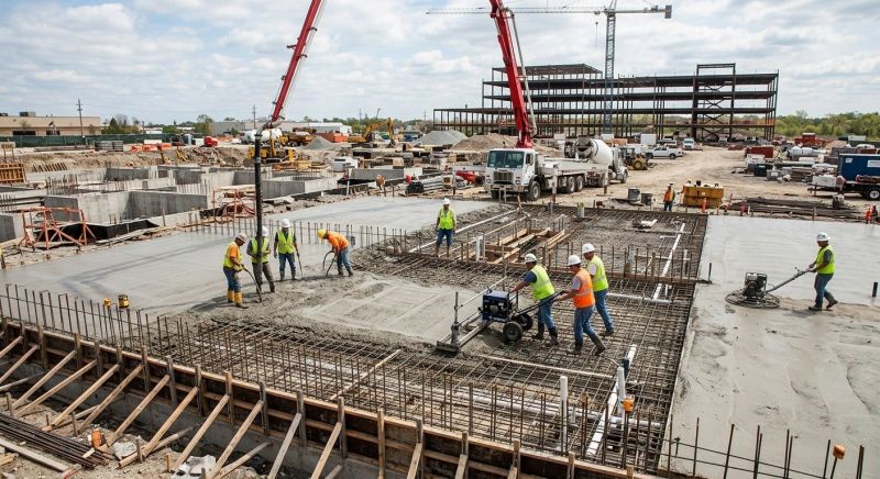 Commercial Slab Construction in San Jose, CA