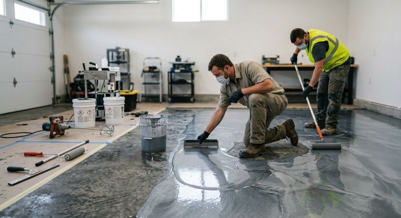 Epoxy Flooring Service in Annapolis, MD