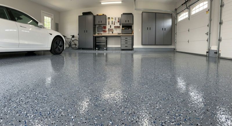 Epoxy Garage Flooring Installation in Columbia, SC