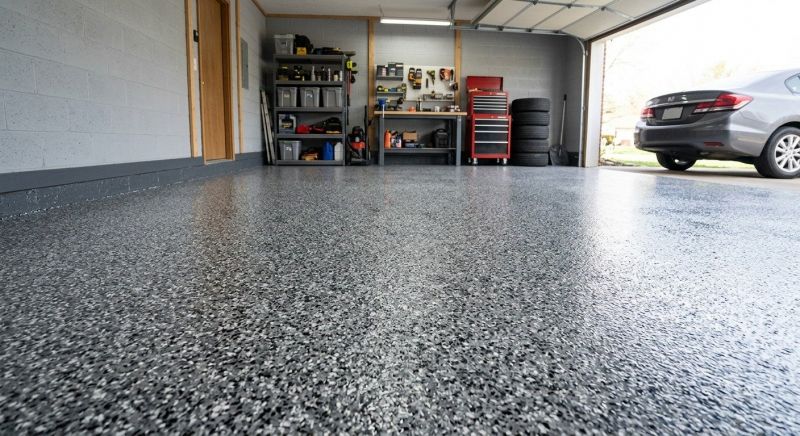 Epoxy Garage Flooring Installation in Frederick, MD