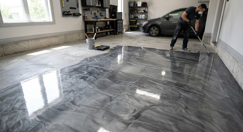 Floor Epoxy Service in Woodbridge, VA