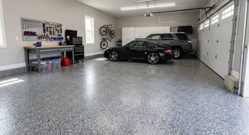Garage Floor Epoxy Installation in Fairfax, VA