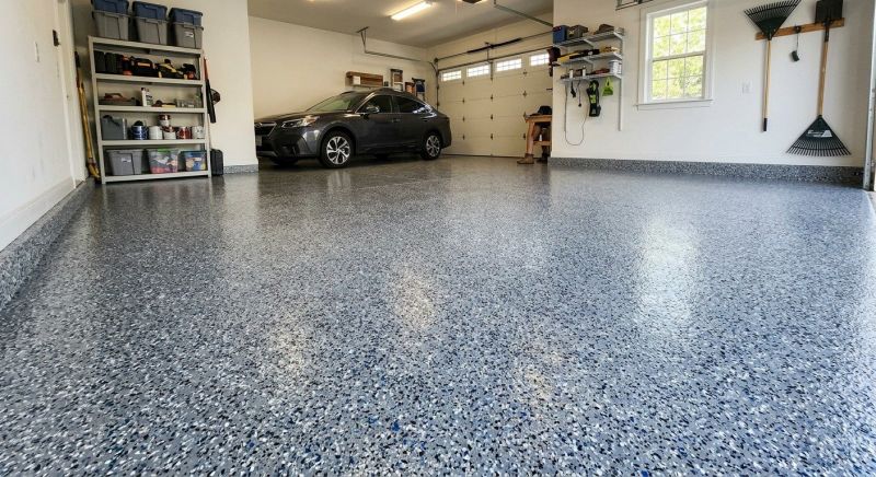 Garage Floor Epoxy Installation in Alexandria, VA