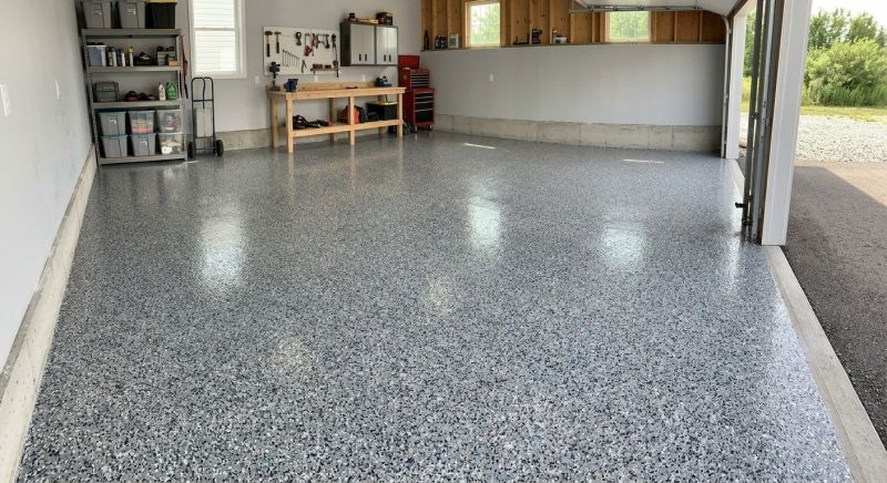 Garage Floor Renovation in Loudoun County, VA