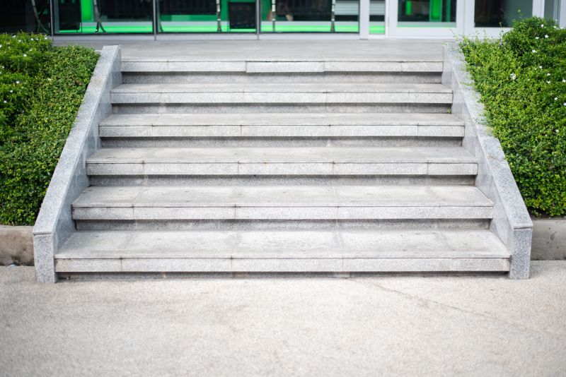 Poured Steps Installation in Denver, CO