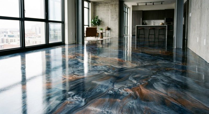 Resinous Flooring Installation in Loudoun County, VA
